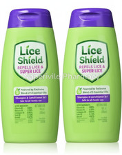 2 Pack Lice Shield Shampoo & Conditioner in 1, Repels Lice and Super Lice, 10 Oz picture
