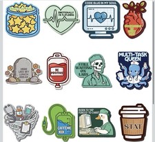 Gueevin™️ 24 Pcs Funny Nurse Sticky Notes, New Nursing CNA Appreciation Doctors picture