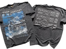 Rage Against The Machine Shirt XL RATM 90s Vintage Style Single Stitch REPRINT picture