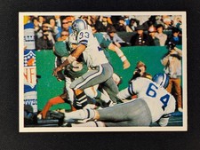 1986 Jeno's Pizza Rolls NFL Action Dallas Cowboys Super Bowl VI #1 Promo Card picture