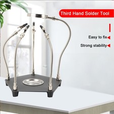 Helping Hands Soldering Station 4 Arms Third Hand Soldering Tool With Magnifier picture