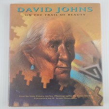 SIGNED David Johns On The Trail of Beauty Hardcover Dustjacket with Poster picture
