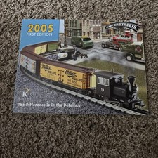 K-line Electric Trains 2005 First Edition Catalog very good picture
