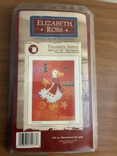 Elizabeth Ross Decorative Flag Banner 24X36 Christmas Goose 2 Sided Printing picture