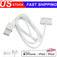 30 Pin USB Data Sync Cable Charger for Lot iPhone 4 4G 4S iPod Nano iPad 1/2/3 picture
