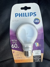 NEW PHILIPS SlimStyle LED Light Bulb Dimmable  10.5W 60W Soft White E26 picture
