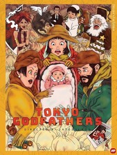 Tokyo Godfathers Anime Poster Satoshi Kon Manga Film Art Print Gift Room Wall picture