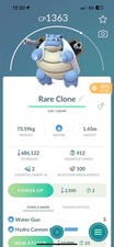Pokémon Go Clone Blastoise LUCKY/READ DESCRIPTION picture