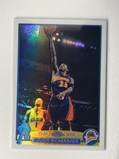 2003-04 Topps Chrome - Jason Richardson #23 Refractor picture