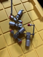 Lot of 4 Nupro BN Series Pneumatic Valves picture