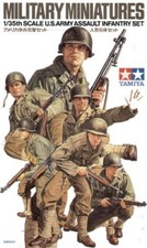 Tamiya 35192 US Army Assault Infantry 1/35 Scale Plastic Model Figures picture