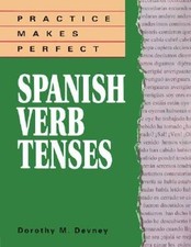 Practice Makes Perfect: Spanish Verb Tenses - Paperback - GOOD picture