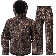 NEW VIEW Camo Hunting Clothes for Men,Quiet Warm Hunting Jacket and Pants picture