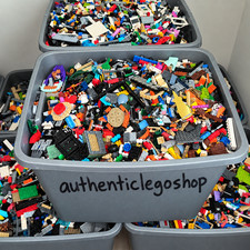 Bulk LEGO LOT 10 pound box Bricks, parts, Pieces, Tires accessories by the pound picture