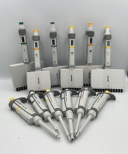 Eppendorf Research Plus single multiple 8 12 channel Pipette, pipettes set, cal picture
