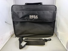 Official VINTAGE Black Sega Game Gear Carrying Case Travel Bag w/ STRAP picture
