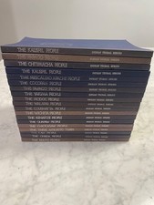 Franklin Mint “INDIAN TRIBAL SERIES”  Lot of (19) Books- Each #'d and Signed picture