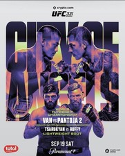 UFC 331 Sep 19 2026 Fight Poster picture