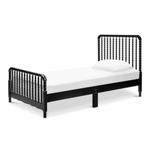 Elegant Jenny Lind Twin Bed with Ebony Spindle Posts & Mattress Support Slats picture