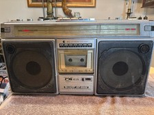 Vintage Sharp GF-8686 Boombox AM FM Radio Cassette Tape Recorder picture