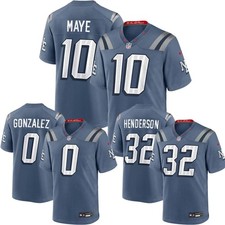 Men's Patriots Storm Blue 2025 Rivalries Limited Jersey Free Tax picture
