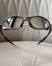 Oakley Penny *- Metal-framed sunglasses, silver frame, silver lenses, a rare and picture