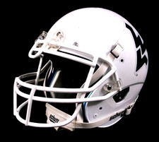 AUTHENTIC West Virginia Mountaineers SCHUTT FULL-SIZE Football Helmet WVU, WORN? picture