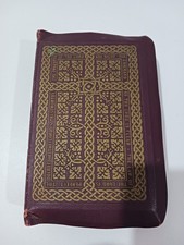 Vintage 1951 Holy Trinity Edition of the Catholic Bible Indexed Red Letter picture