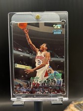 1997-98 Fleer Traditions Allen Iverson #3 Tiffany SP Parallel 76ers picture