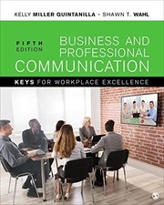 Business and Professional Communication: KEYS for Workplace Excellence - V. GOOD picture