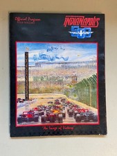 Vintage 1985 Indianapolis 500 Official Race Program With Starting Field Insert picture