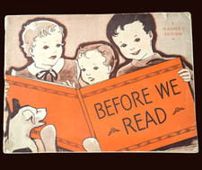 1937 Before We Read - Teacher’s Edition - Gray Monroe Scott Foresman - RARE picture