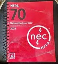 NFPA 70 National Electrical Code 2023 Edition Spiral USA STOCK picture