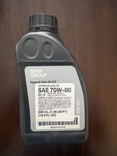 Genuine BMW Differential Oil 83222413512 BMW X5 X3 530i E46 330i Z4 X1 540i X6 picture