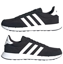 ADIDAS RUN 60s 2.0 Men's BLACK CLASSIC RUNNING SHOES TRAINING SHOES picture