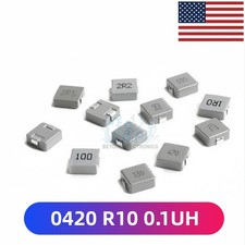 5PCS 0420 0.1uH R10 SMD Power Inductor Shielded Molded Chip Inductor US Ship picture