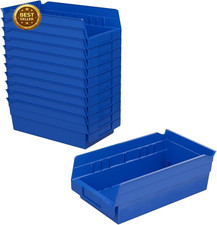 30130 Heavy Duty Plastic Shelf Bins, 12