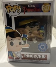 New Funko Pop Disney Pinocchio #617 | Pop In a Box Exclusive With Protector picture