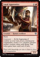 NM - Loyal Apprentice DRC - 104 Commander: Aetherdrift picture