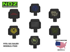 for Sig P320 Rear Slide Cover Plate Aluminum Color Filled Trending Images picture