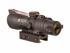 Trijicon ACOG 3x24 Illuminated Rifle Scope 3x 24mm Black w/ Rail Mount picture