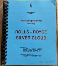 Rolls Royce Bentley S S2 Phantom V 1955-1965 OEM Work-Shop Service Repair Manual picture