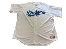 Los Angeles Dodgers Majestic Authentic Jersey White Size Adult 3XL MLB picture