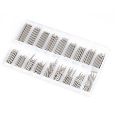 360pcs 8mm-25mm Stainless Steel Watch Spring Bars Strap Link Pins Assortment picture
