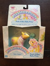 Vintage *My Little Pony* 1987 *PEEK A BOO BABY* SNIPPY  NEW In Box  RARE* picture