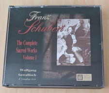 Schubert Complete Sacred Works Sawallisch Vol 1  4 CD Set Musical Heritage VG picture