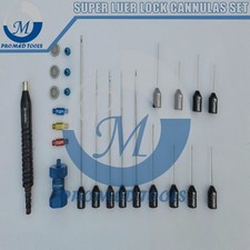 Liposuction Tulip Type Super Luer lock Cannulas Set Facial Fat Grafting Kit picture