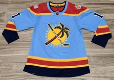 NWT Adidas Florida Panthers Jonathan Huberdeau #11 Reverse Retro 2.0 - Size 52 picture