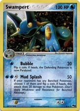 Swampert Holo Rare POP Series 1 005/017 LP picture