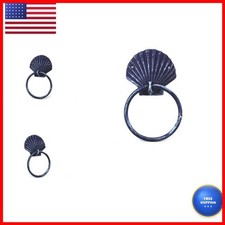 Hampton Nautical Sea Life Towel Holder k-0102f-solid-dark-blue picture